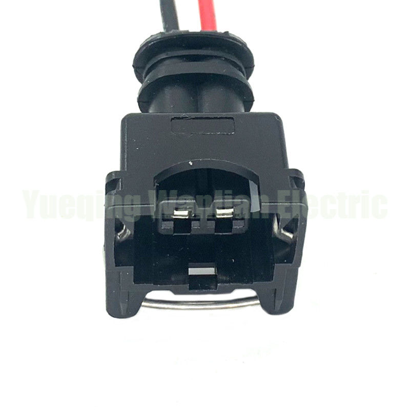 2 Pin 282189-1 282762-1 0-282762-1 Vrouwelijk Zwart Auto Power Timer Draad Connector