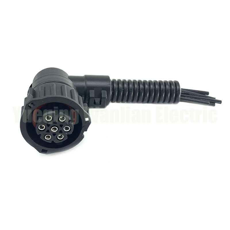 7 Pin 967650-1 968421-1 1-1813344-1 Ronde afstandsmeter snelheidssensor Zwart afgesloten draadconnector