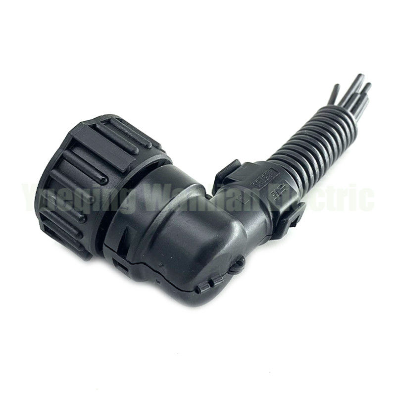 7 Pin 967650-1 968421-1 1-1813344-1 Ronde afstandsmeter snelheidssensor Zwart afgesloten draadconnector