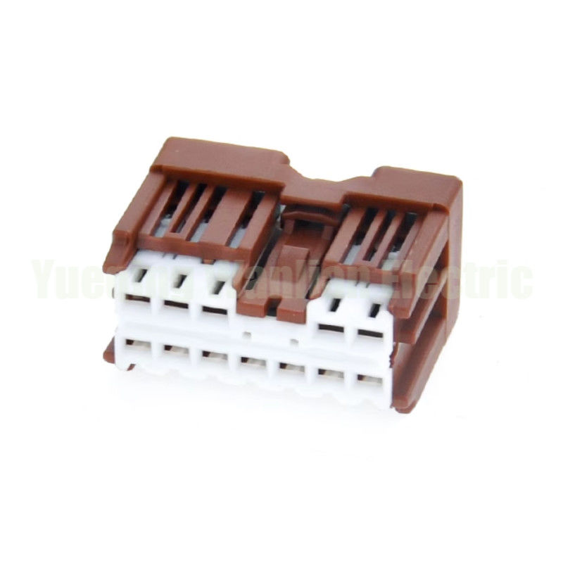 12 pin 6098-6956 Bruine auto draad connectoren Vrouwelijke Auto Connector Draad naar draad connector 2.2 serie