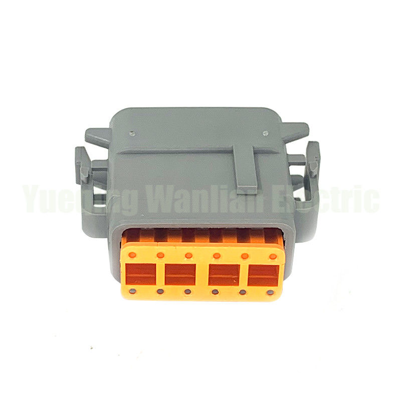 12 pin DTM06-12SA ATM06-12S buigstoel waterdicht connector PCB lasplaat stekker