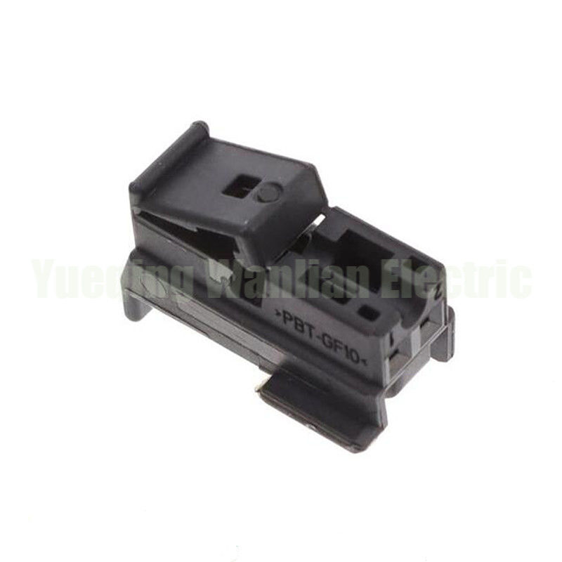 2 pin 1-929080-5 bedrading harnas plug met terminals stopcontact behuizing Connector serie Zwart