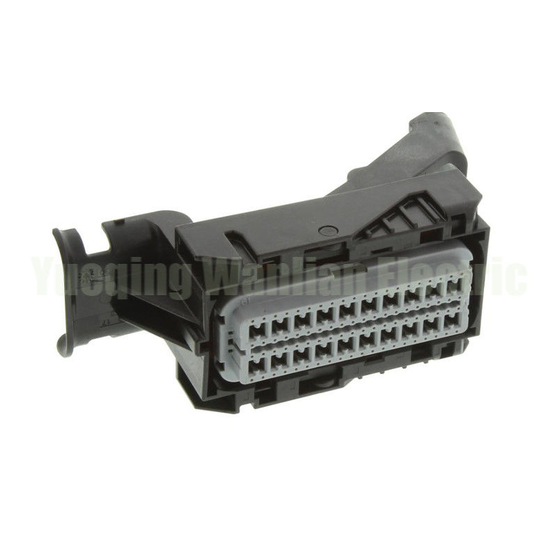 34566-0803 80 Pin Automotive ECU Connector Socket Zwart