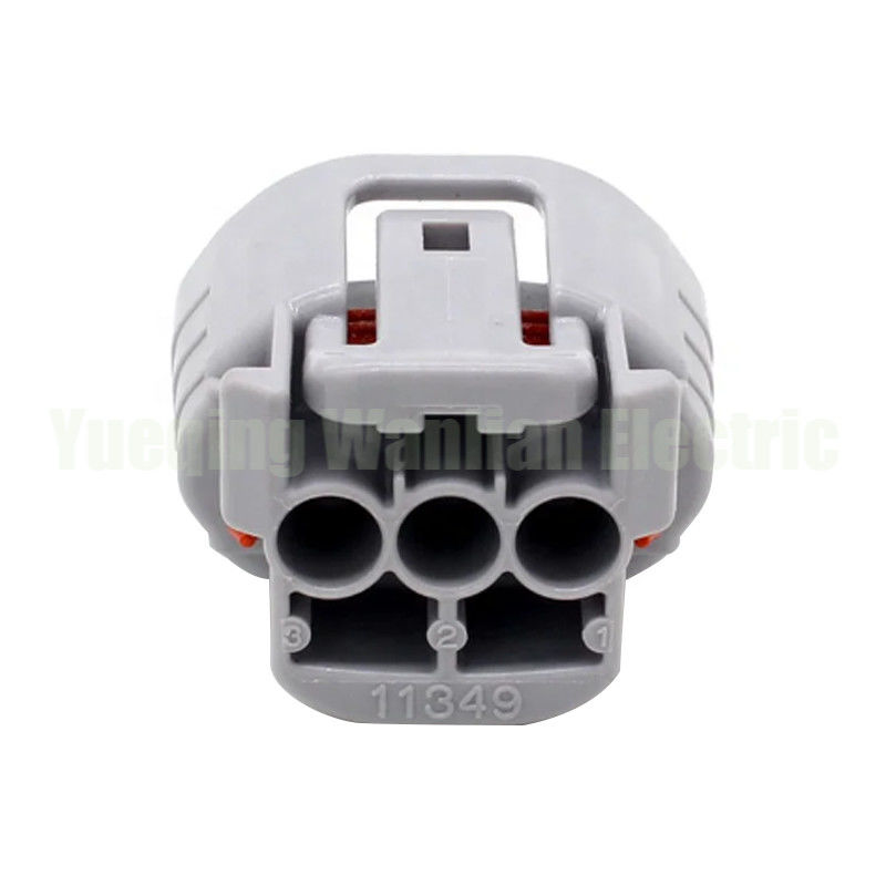 Grijze 189-0443 90980-11349 3 pin auto alternator draad connector elektrische koplamp stekker