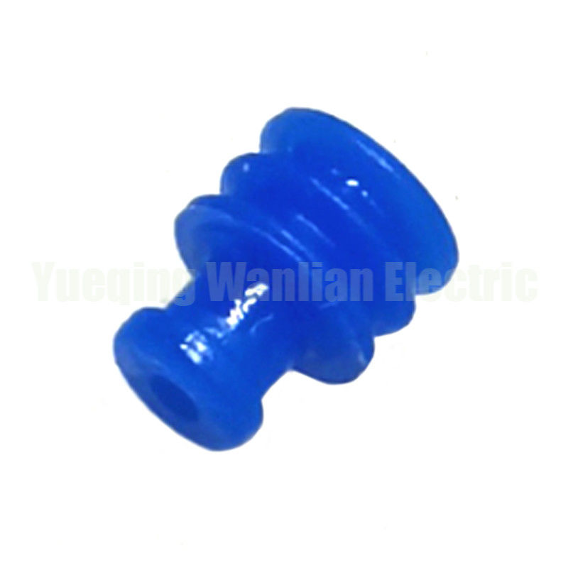 7158-3031-90 Blauw siliconendraadzegel ODM OEM Voor waterdichte connectoren