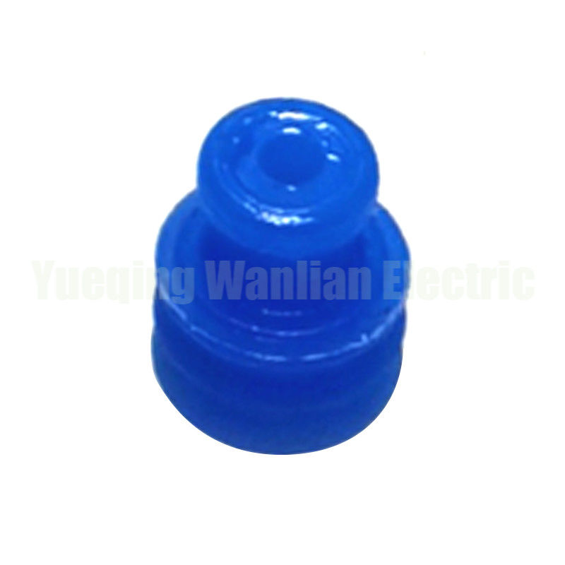 7158-3031-90 Blauw siliconendraadzegel ODM OEM Voor waterdichte connectoren