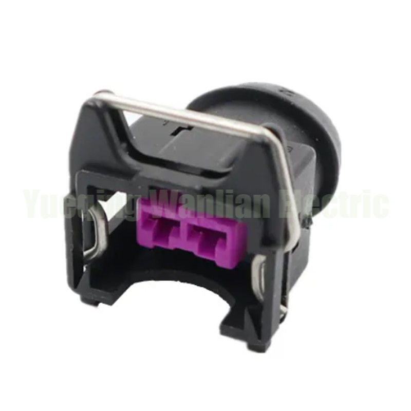 443906232 Vrouwelijke auto waterdichte connector EV1 auto brandstof injector plug 2 pin
