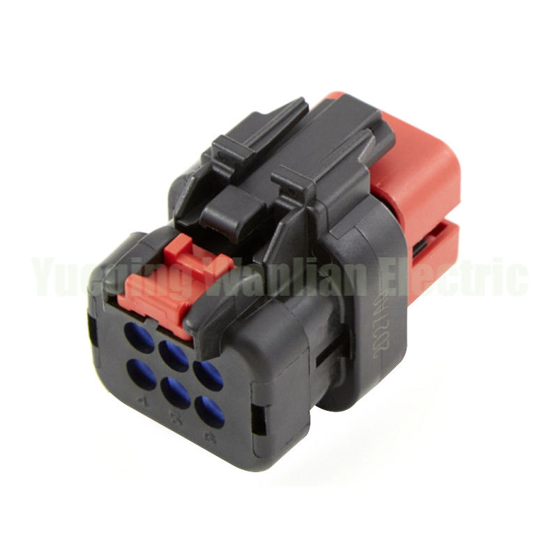 6 Pin 776433-1 776531-1 Auto elektrische draad Vrouwelijke Docking Onversloten stopcontact AC-assemblage