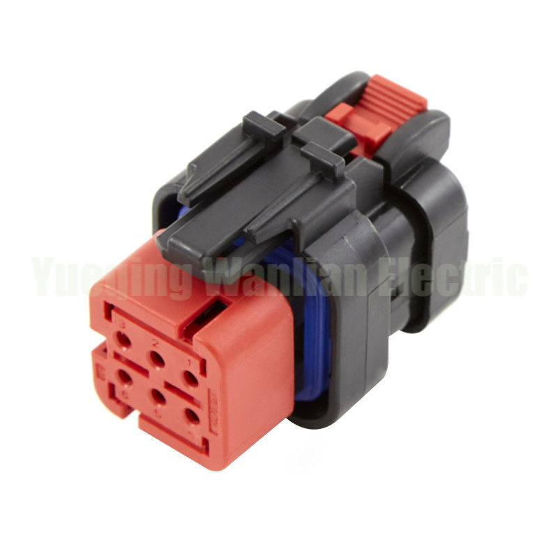 6 Pin 776433-1 776531-1 Auto elektrische draad Vrouwelijke Docking Onversloten stopcontact AC-assemblage