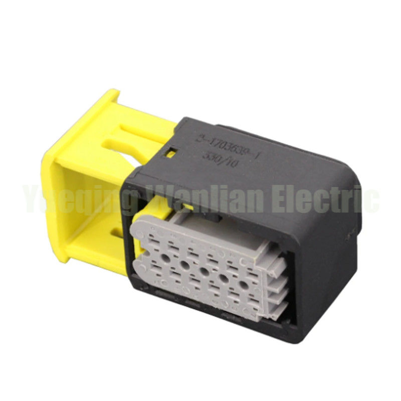 2-1703639-1 12 pin HDSCS-connector Vrouwelijke waterdichte elektrische automobielconnectoren