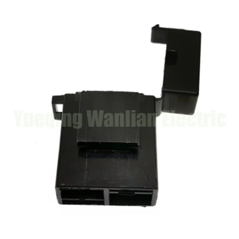 BX2017 Medium Car Fuse Holder Connector Plug Auto Insurance Socket Zwart Lichter Frontaal