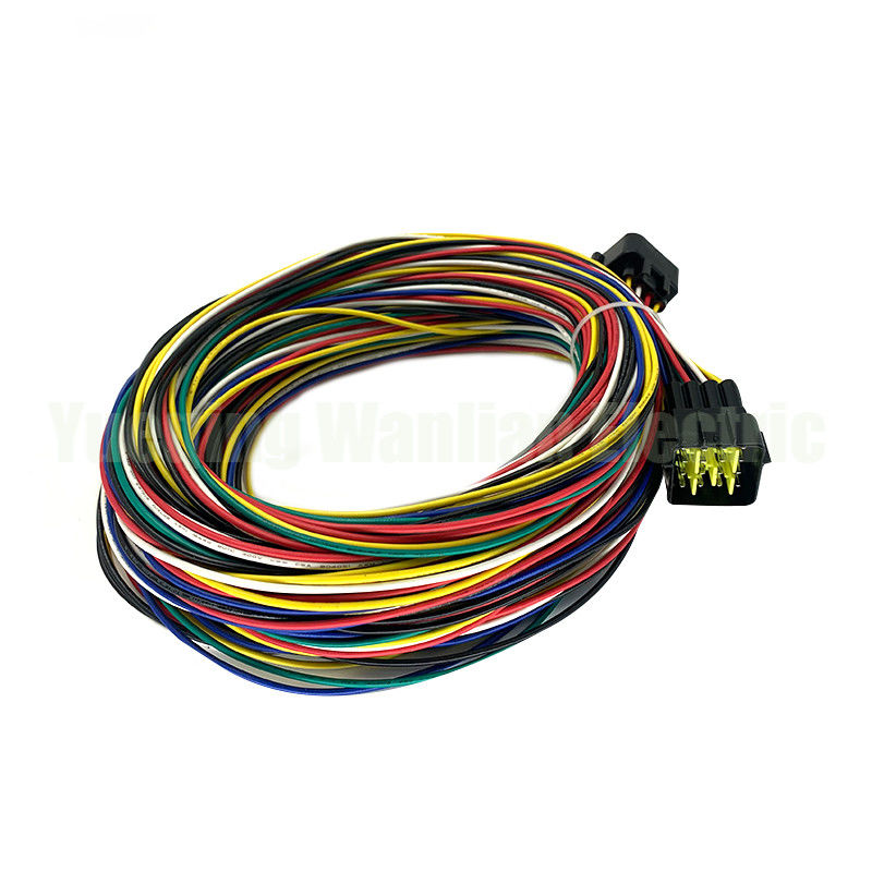 16 pin FW-C-16M-B FW-C-16F-B Zwart Furukawa Verzegeld Waterdicht Elektrisch Auto Draad Harness Connector Plug