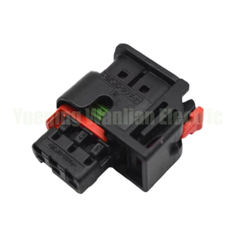 3 Pin 1488992-5 1.2 Series Auto Waterproof Plug AC Assembly Zwarte elektrische connector kabel bedrading Socket