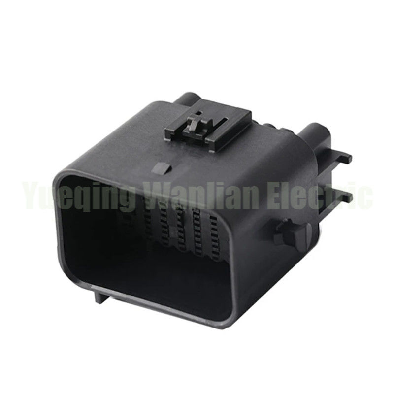 36 Pin 1743062-2 ECU Zwarte aansluiting Autoverbinding waterdicht mannelijk bedradingstekker