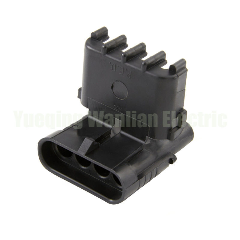4 Pin 120109741 Elektriciteitskabelconnector Waterdicht Weerpakket Vierkante draad Vrouwelijk stekker