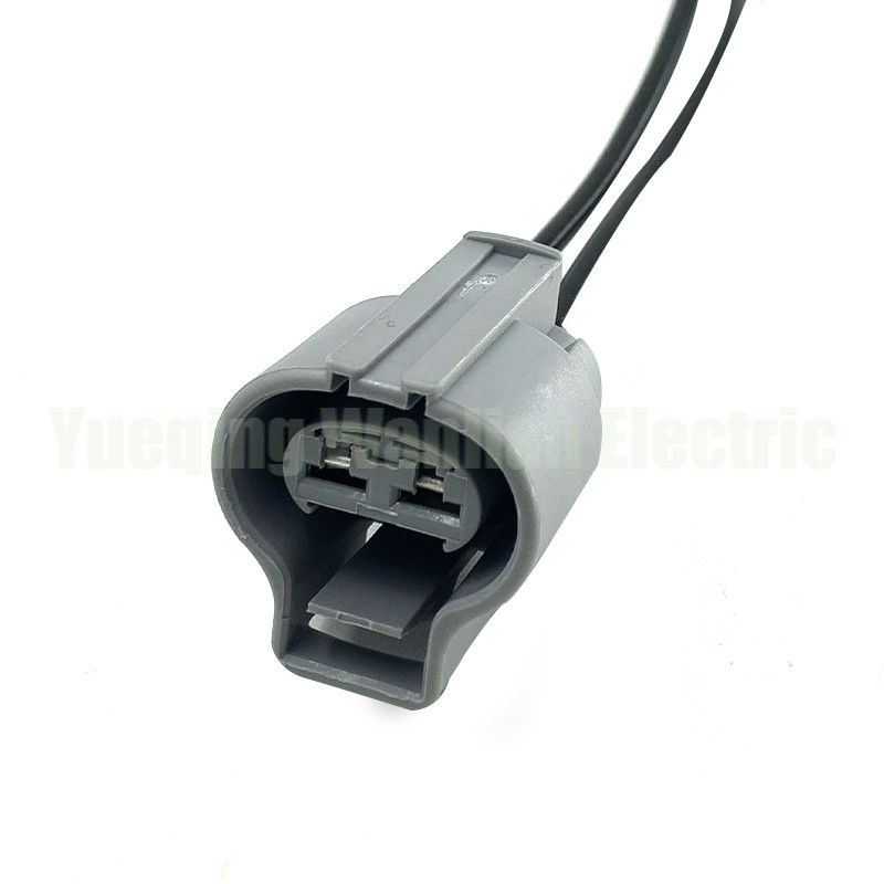 2 Pin 176146-6 Vrouwelijke elektronische ventilatorplug Autoconnector 4.8mm Series Socket
