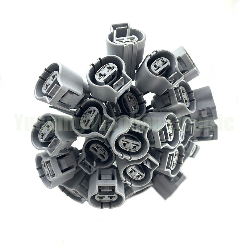 2 Pin 176146-6 Vrouwelijke elektronische ventilatorplug Autoconnector 4.8mm Series Socket