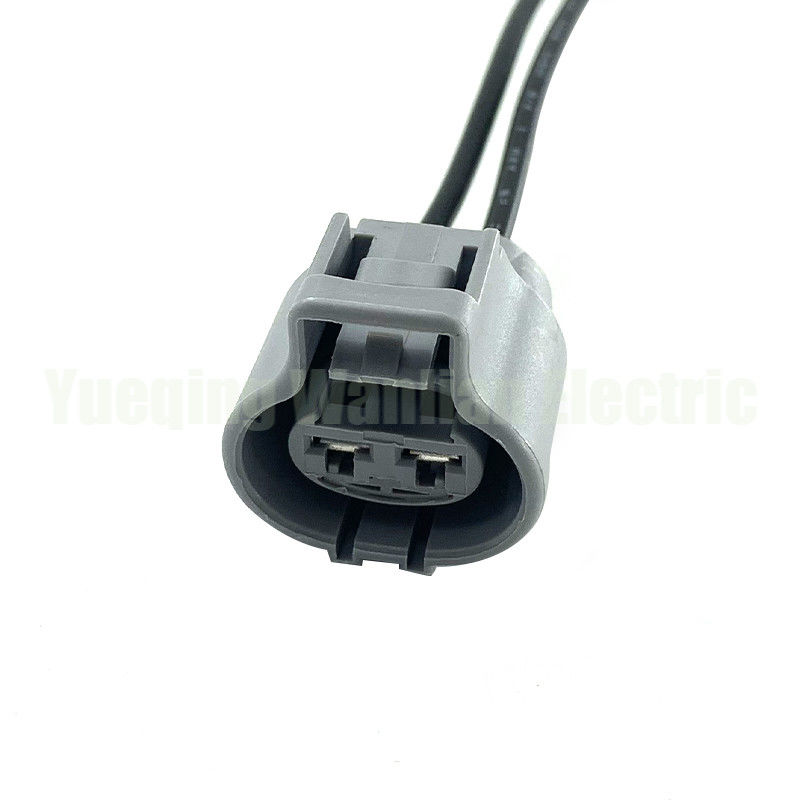2 Pin 176146-6 Vrouwelijke elektronische ventilatorplug Autoconnector 4.8mm Series Socket