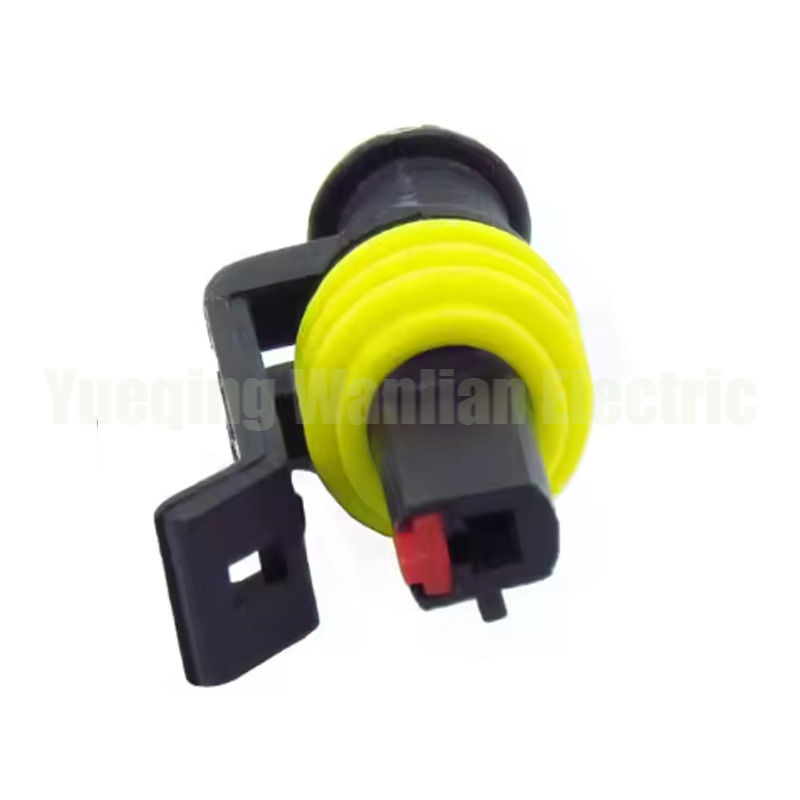 1 Pin 282079-2 Automotive waterproof draad harness verzegeld connector Olie inductie stekker