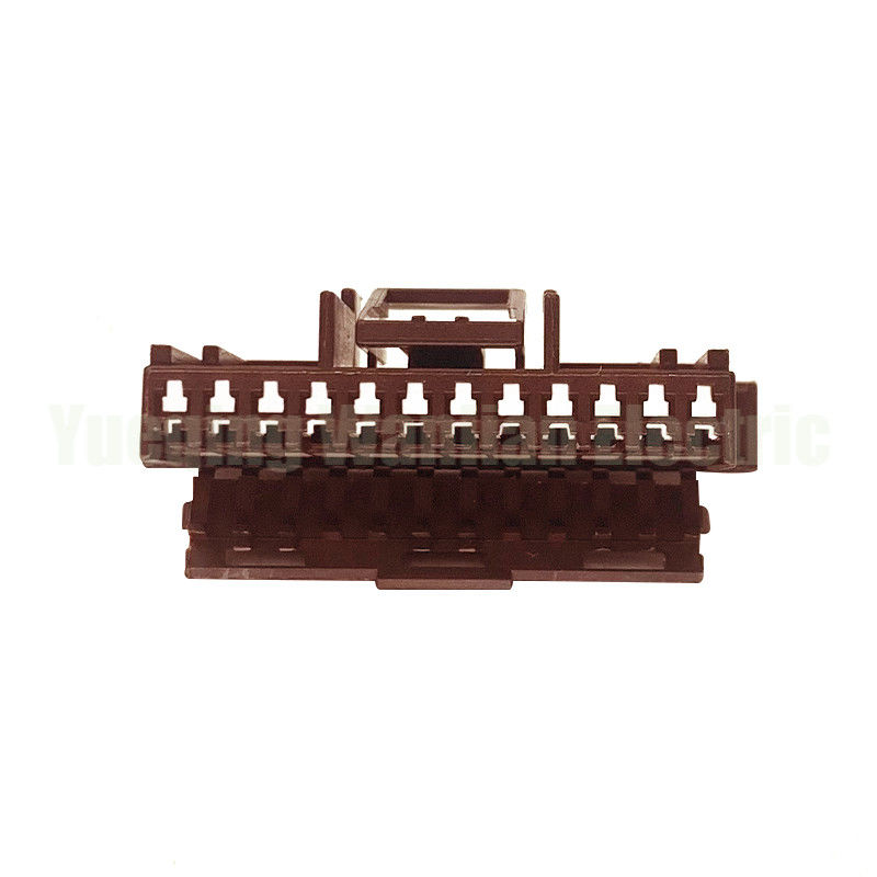 12 Pin 211PC122S1017 Vrouwelijke Onverzegelde Connector Auto Connector bruine kleur FCI