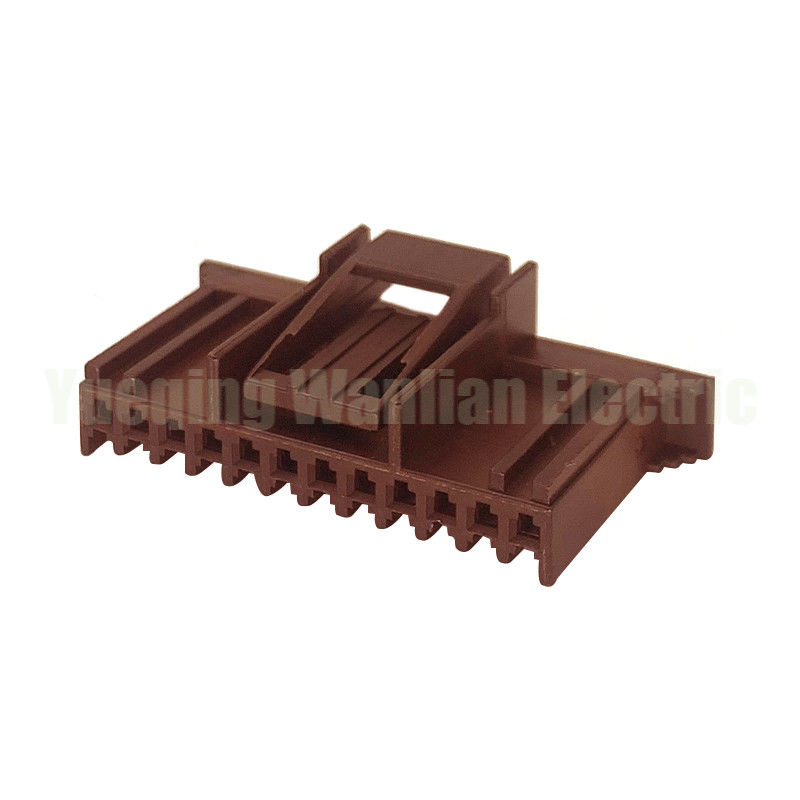 12 Pin 211PC122S1017 Vrouwelijke Onverzegelde Connector Auto Connector bruine kleur FCI