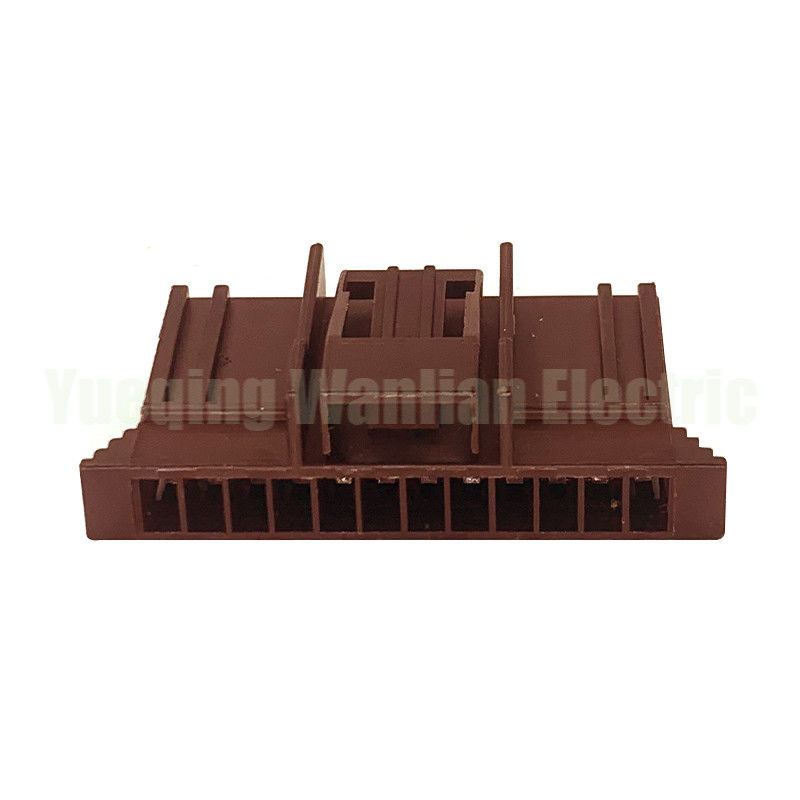 12 Pin 211PC122S1017 Vrouwelijke Onverzegelde Connector Auto Connector bruine kleur FCI