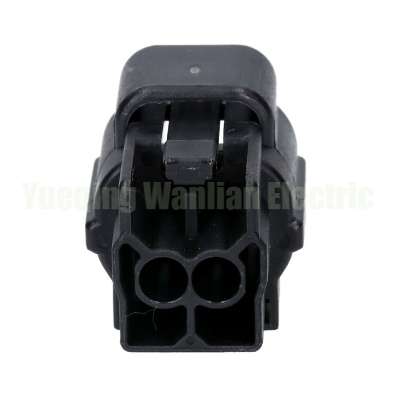 2 Pin 0-0174352-2 Waterdicht Draad Zwart Vrouwelijke Connector Auto Bedrading Plug