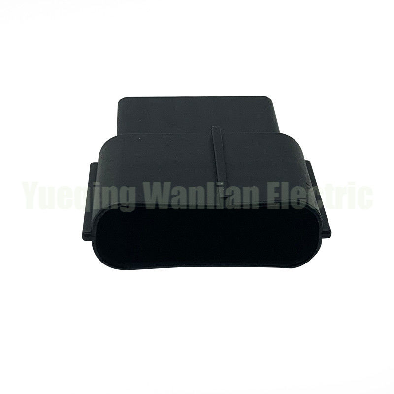 6 Pin WL0631-1.5-11 Waterdicht autoversneller gaspedaal stekker zwart aansluiting