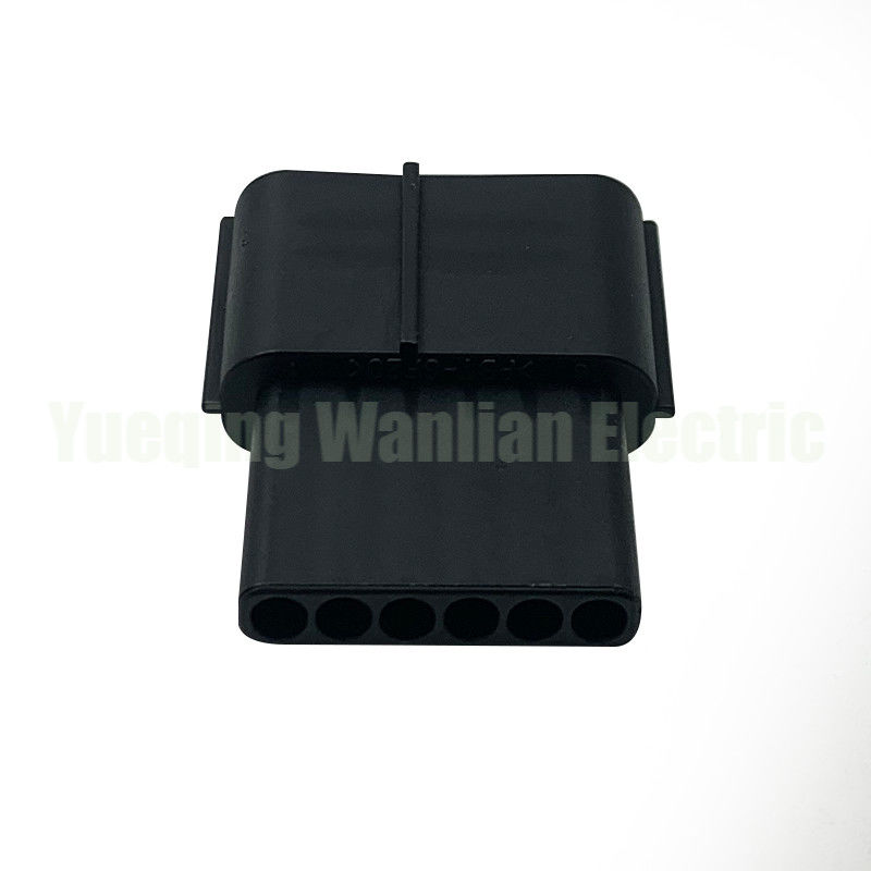6 Pin WL0631-1.5-11 Waterdicht autoversneller gaspedaal stekker zwart aansluiting