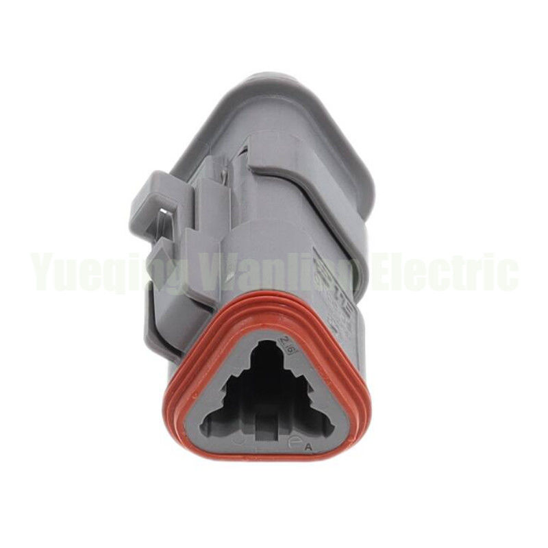 3 pinnen DT06-3S-CE04 Automobiele connector Flat Tail Cover Waterdicht Plug-In Wiring Harness Connector WL3032T3-1.6-21