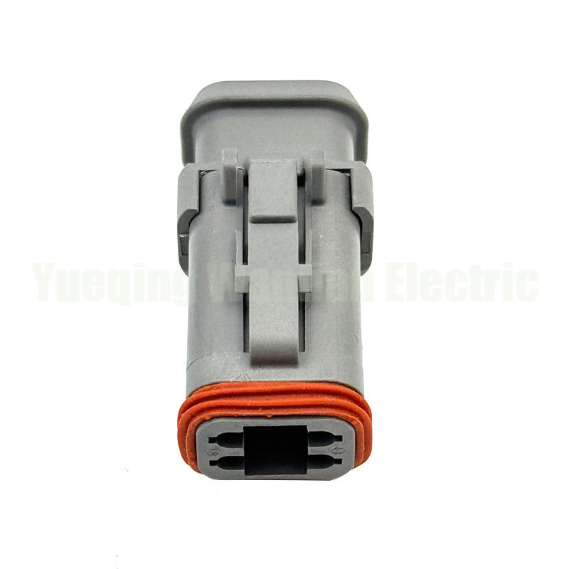 4 Way DT06-4S-E008 Deutsch DT Series Socket Plug Automotive Connector Plug Grijs