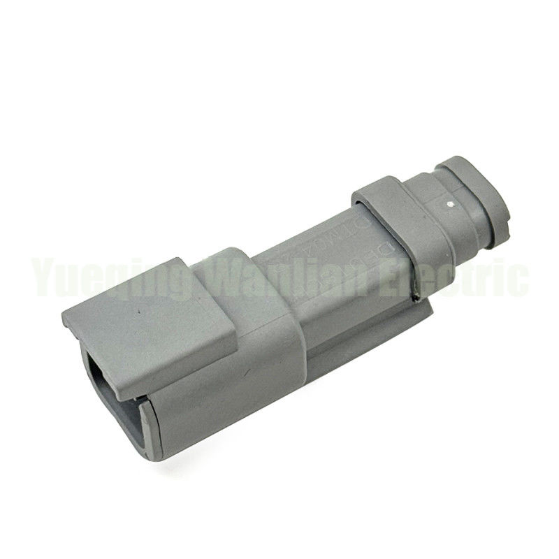 2 pin DTM04-2P-E007 DTM-serie Mannelijke waterdichte stekker-merkconnector