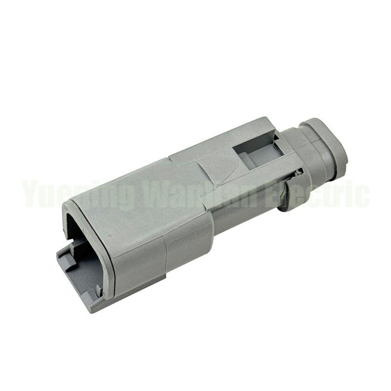 2 pin DTM04-2P-E007 DTM-serie Mannelijke waterdichte stekker-merkconnector