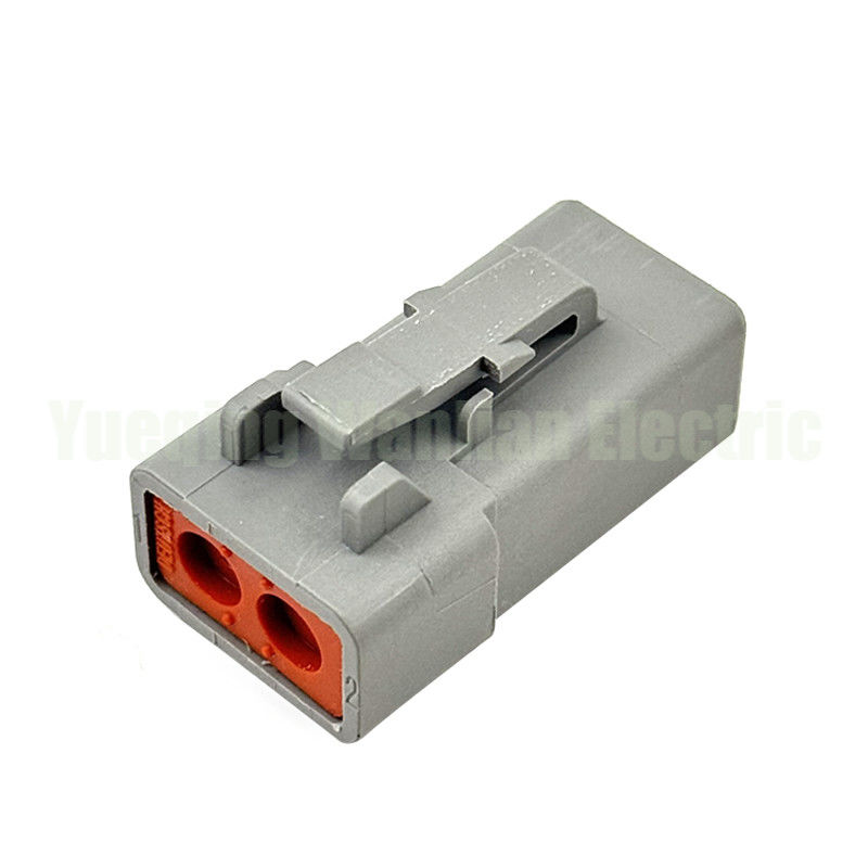 2 Pin DTP06-2S ATP06-2S Deutsch DTP Receptacle Connector Housing 6.71mm Pitch 2 Way 1 rij