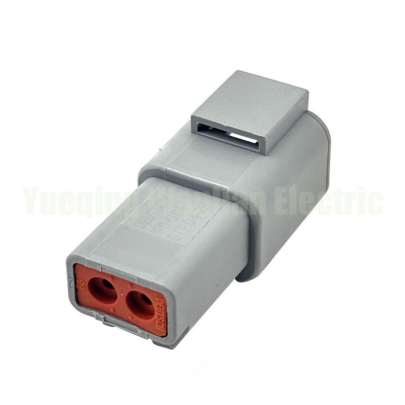 2 Pin DTP04-2P ATP04-2P DEUTSCH DTP Grijze receptacle connector Waterdicht elektrisch connector
