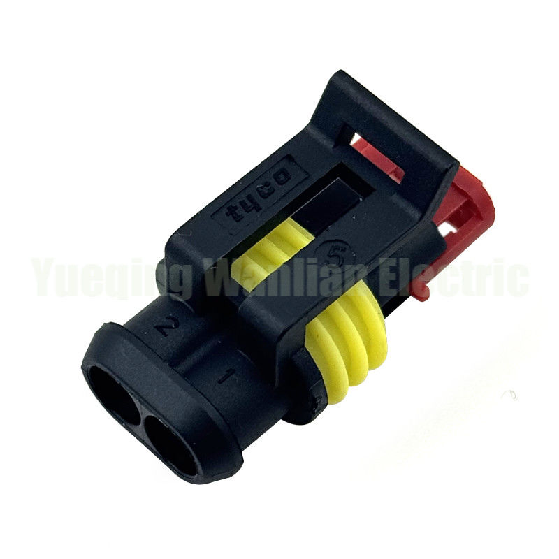 2 pin 282080-1 1,5 mm serie stopcontacten connector discrete draad behuizing