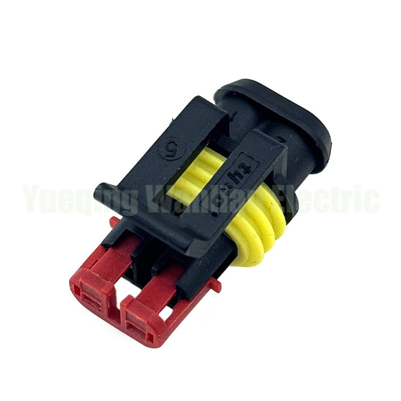 2 pin 282080-1 1,5 mm serie stopcontacten connector discrete draad behuizing