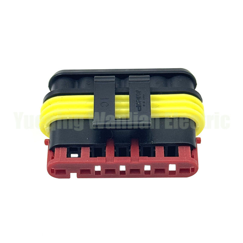 6 Pin 282090-1 Socket Circular Superseal Crimp zonder contacten